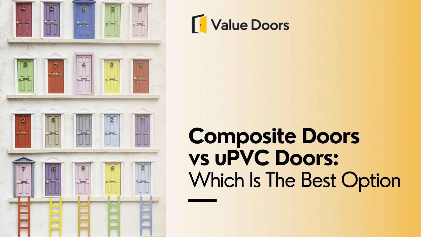 Composite Doors vs uPVC Doors - Which Is The Best Option