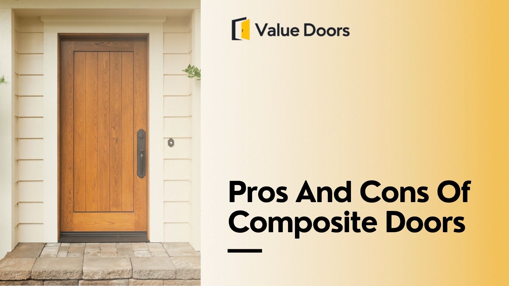 Pros And Cons Of Composite Doors