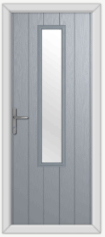 Silver Composite Doors