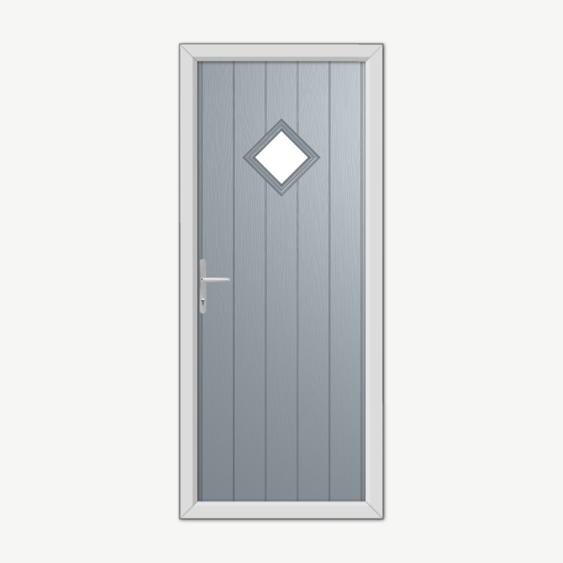 Cornwall Silver Composite Door image 0