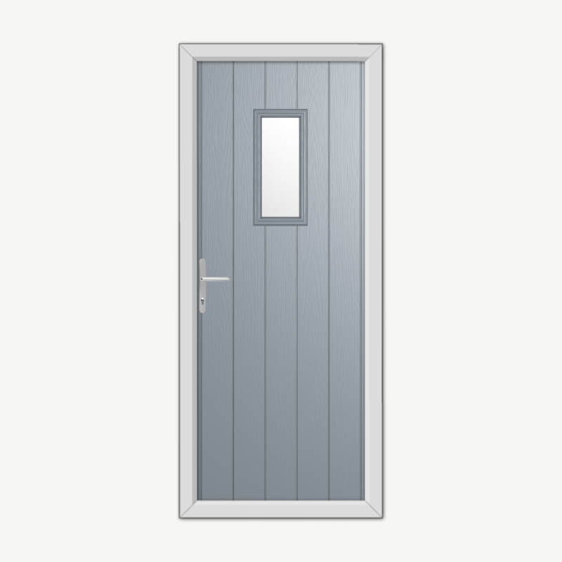 Somerset Silver Composite Door image 0