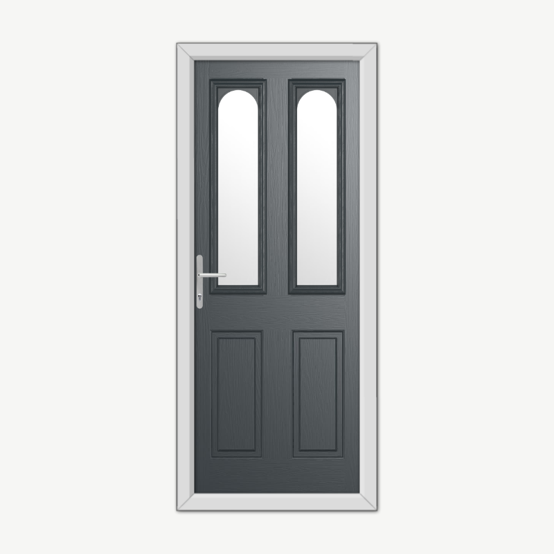 Elmhurst Anthracite Grey Composite Door image 0