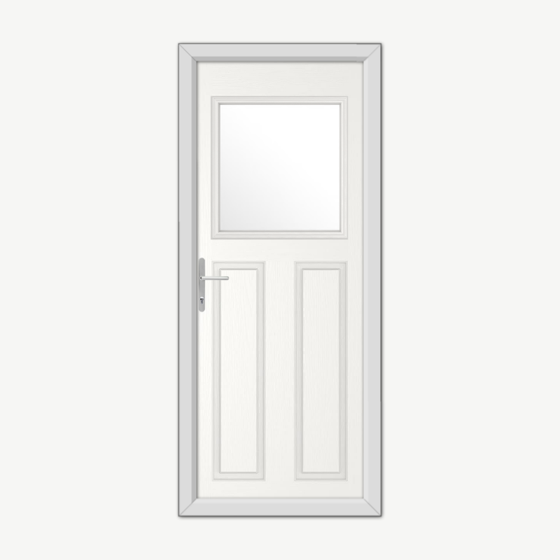 Axwell White Composite Door image 0