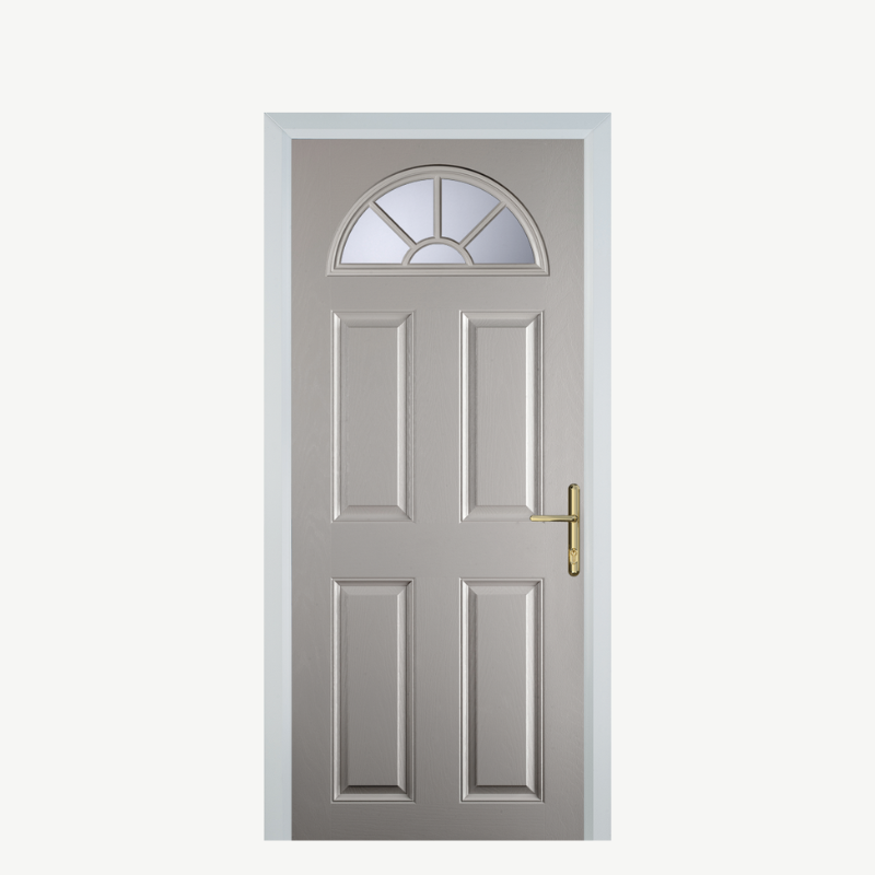 DoorJ 4 Panel 2 Sunburst Agate Grey image 0