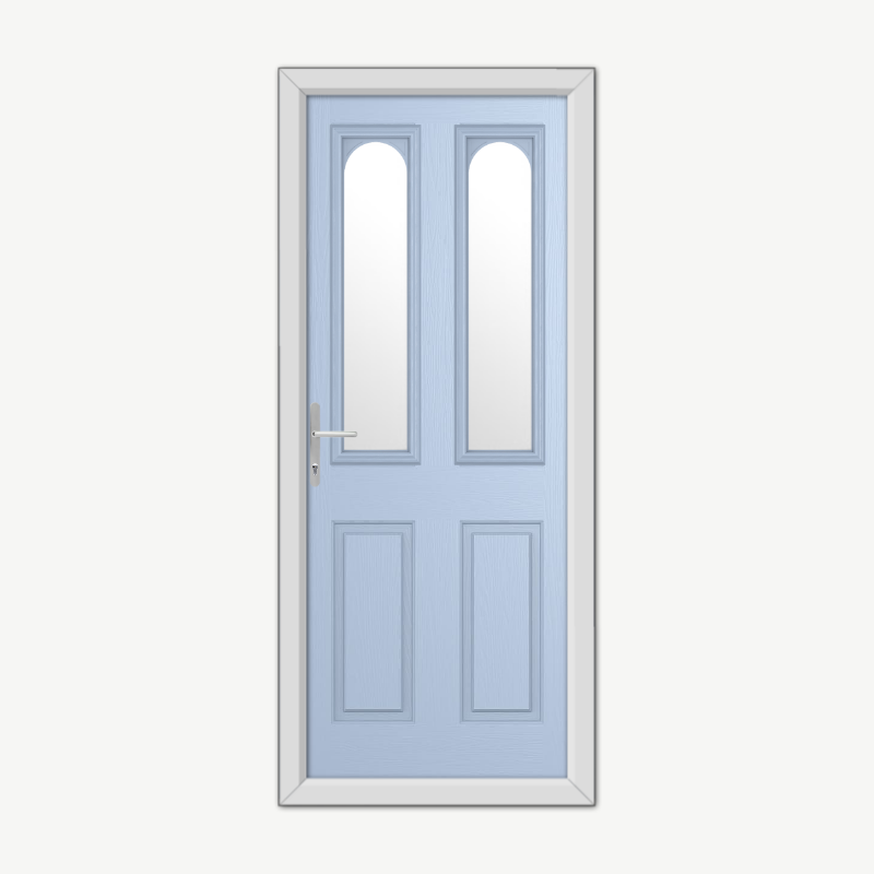 Elmhurst Duck Egg Blue Composite Door image 0