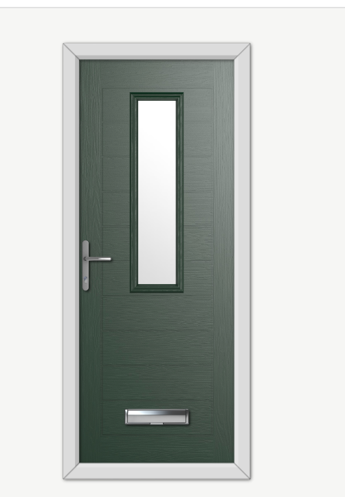 Westminster Green Composite Door image 0