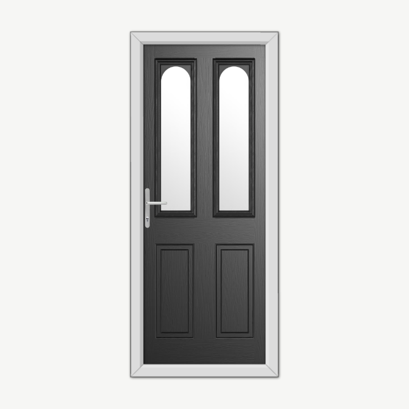 Elmhurst Black Composite Door image 0