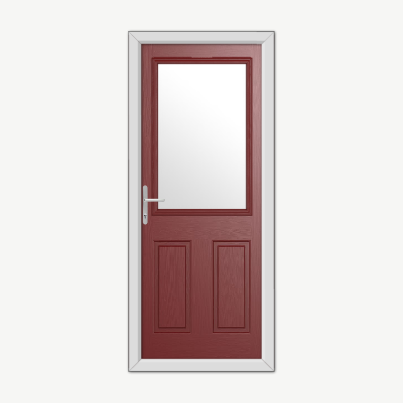 Buxton Red Composite Door image 0