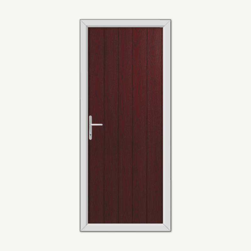 Norfolk Solid Rosewood Composite Door image 0