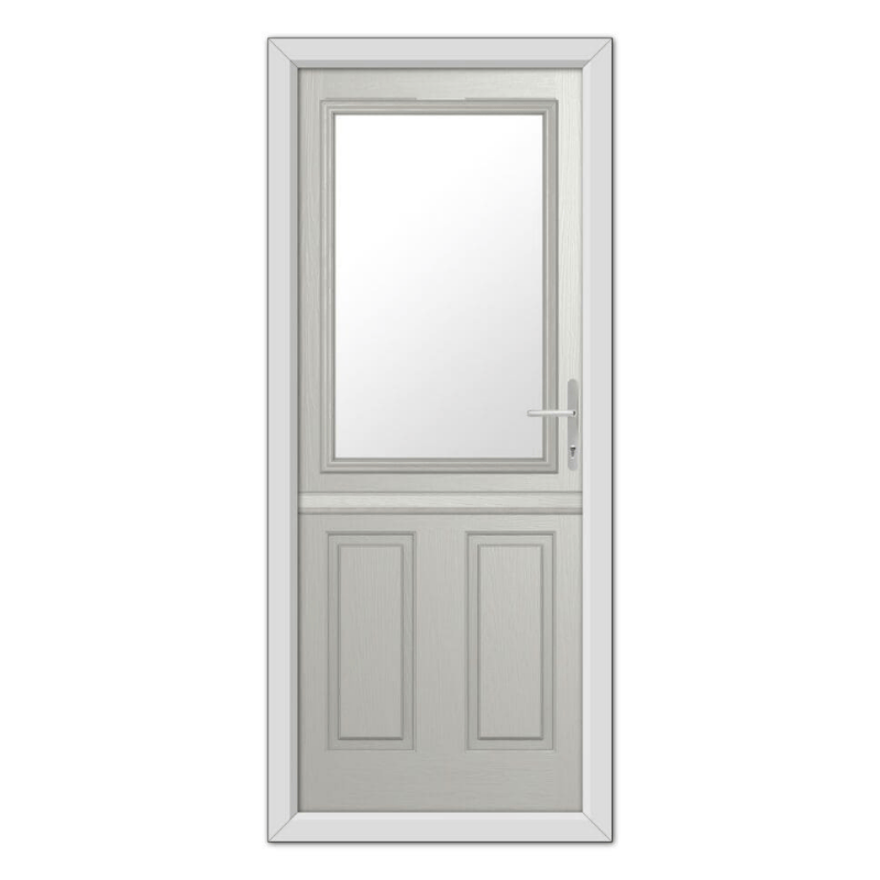 Agate Grey Buxton Stable Composite Door 48mm Timber Core image 0