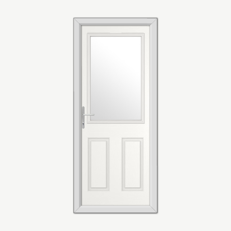 Buxton White Composite Door image 0