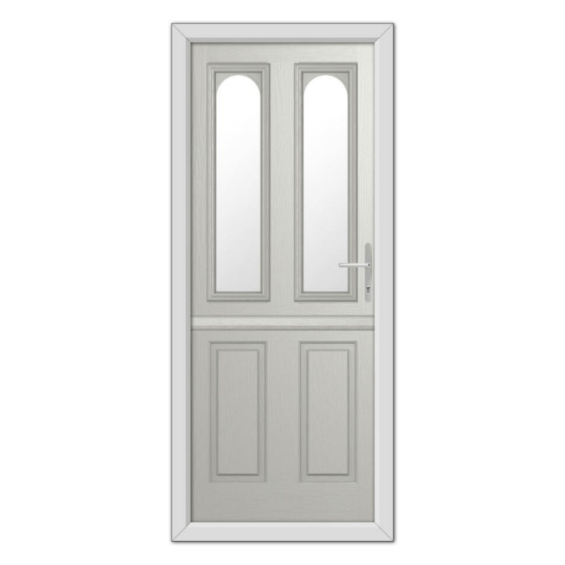 Agate Grey Elmhurst Stable Composite Door 48mm Timber Core image 0