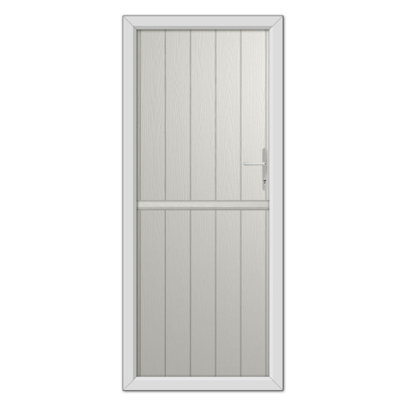 Agate Grey Gloucester Stable Composite Door 48mm Timber Core image 0