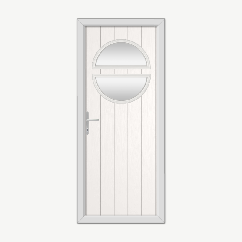 Kent White Composite Door image 0