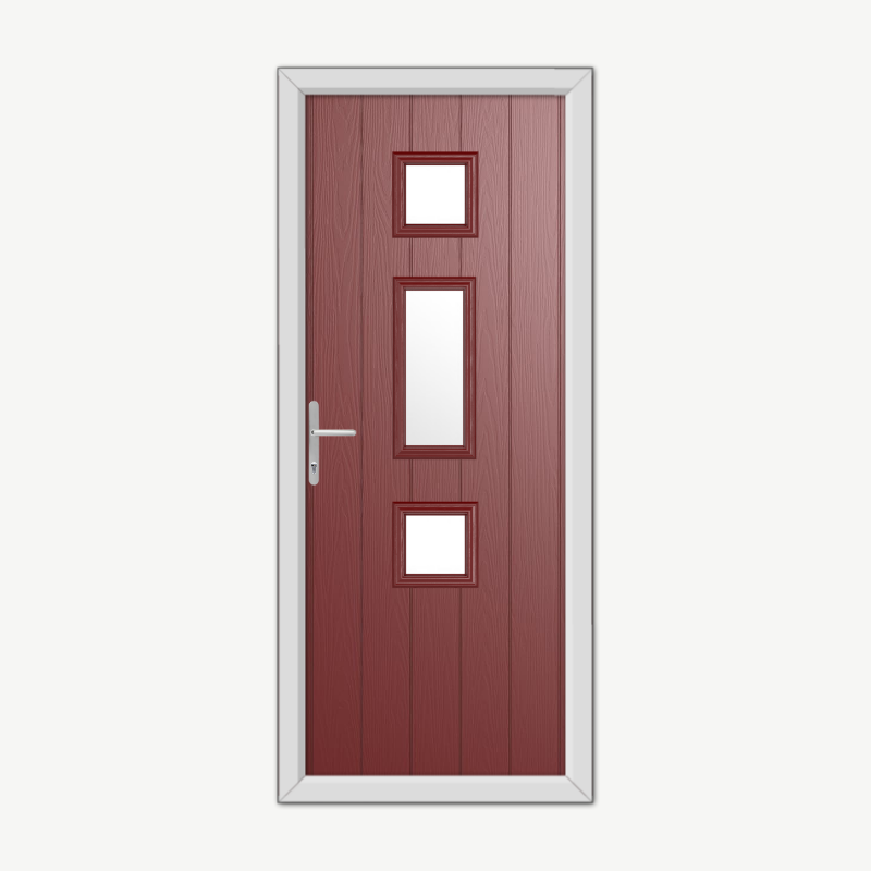 York Red Composite Door image 0