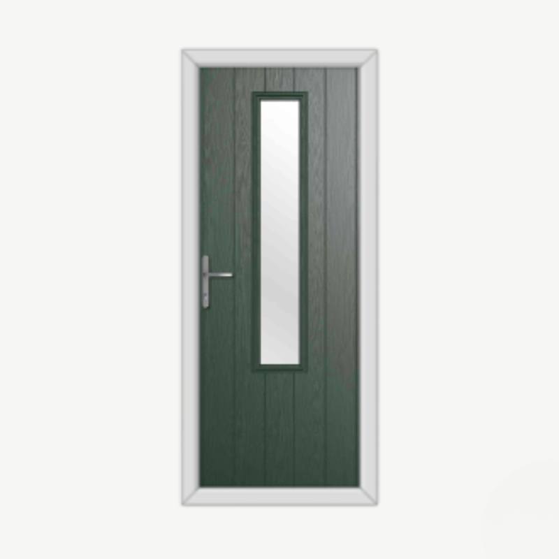 Abercorn Green Composite Door image 0
