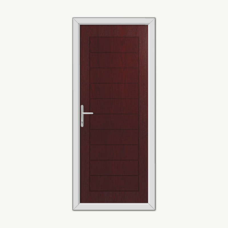 Cambridge Burgundy Composite Door image 0