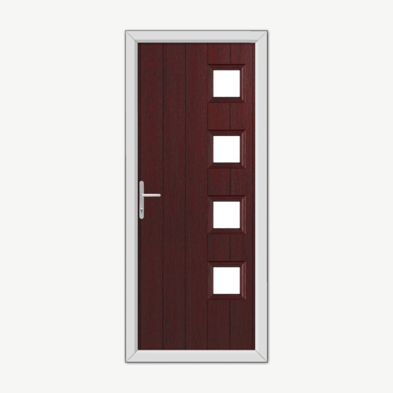 Sussex Burgundy Composite Door image 0