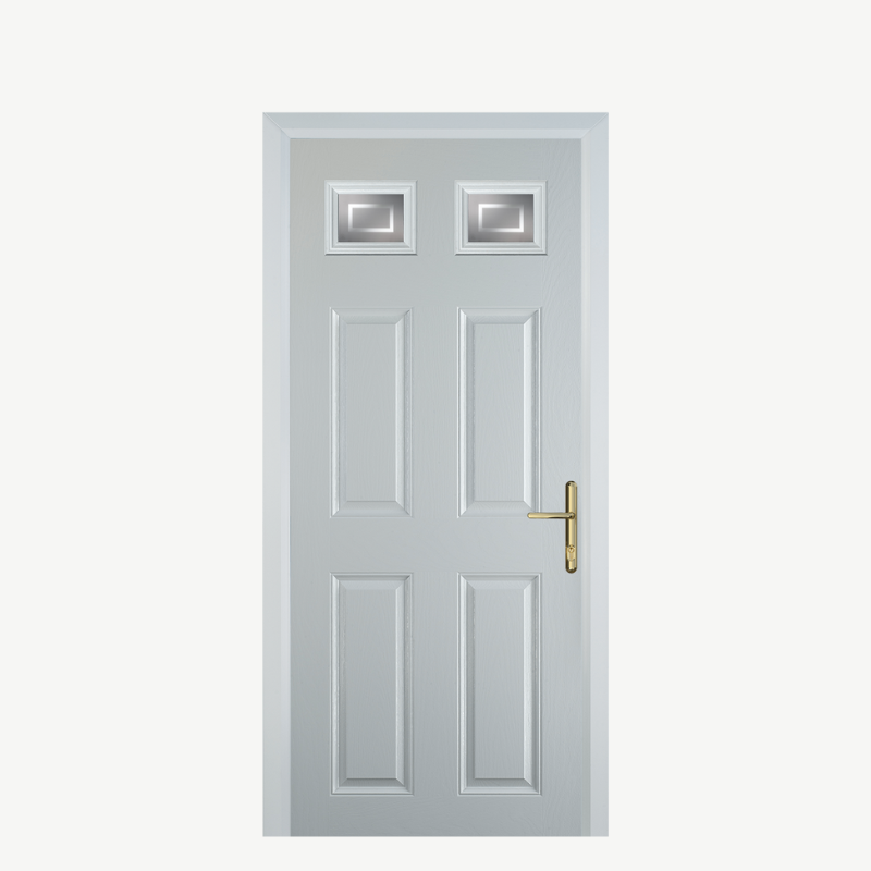 DoorI 4 Panel 2 Square White Enfield image 0