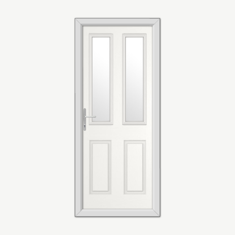Whitmore White Composite Door image 0