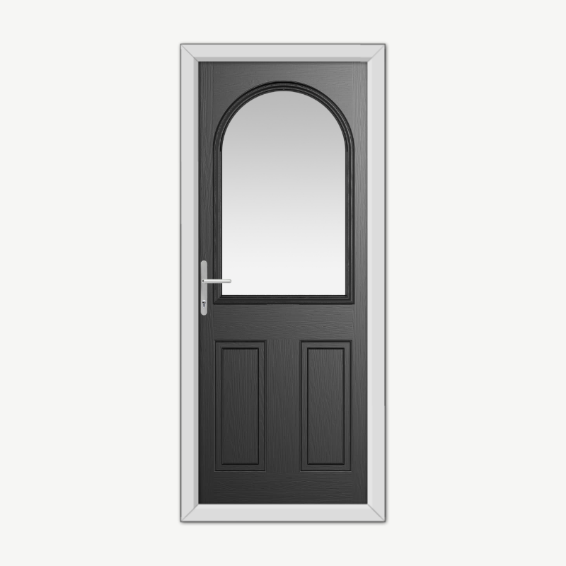 Grafton Black Composite Door image 0
