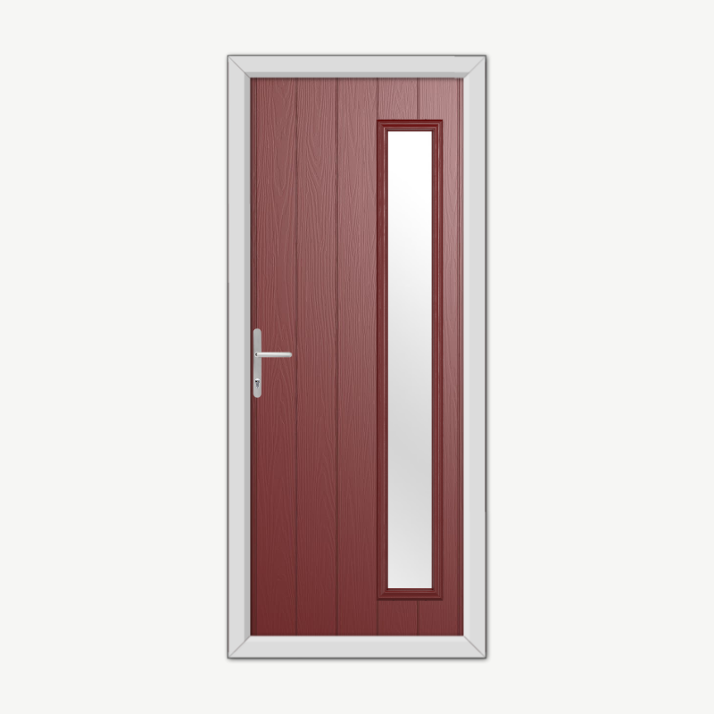 Sutherland Red Composite Door image 0