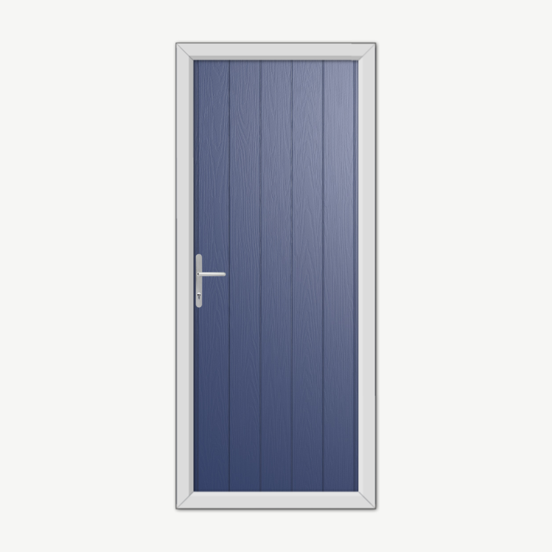 Norfolk Solid Blue Composite Door image 0