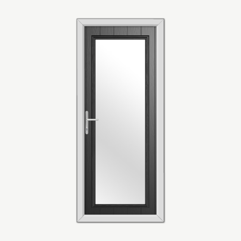 Hatton Black Composite Door image 0