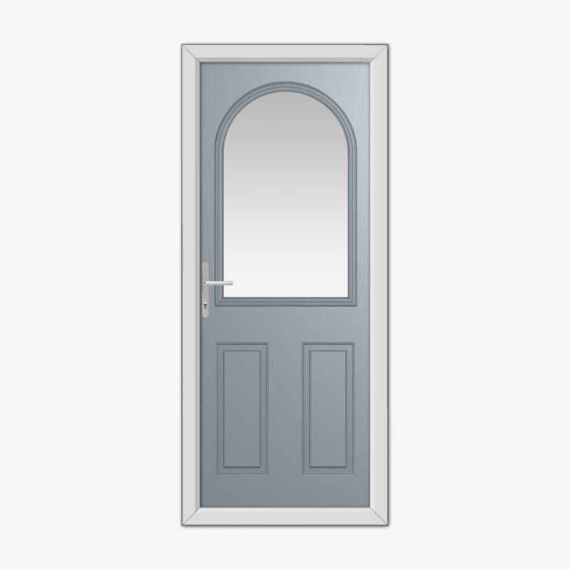 Grafton Silver Composite Door image 0