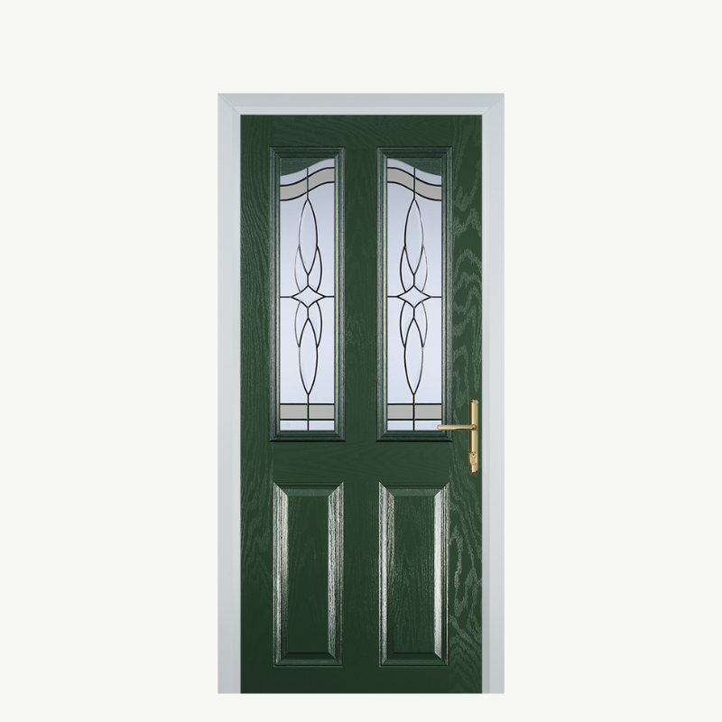 Door B 2 Panel 2 Angle Green Crystal Harmony Frost image 0