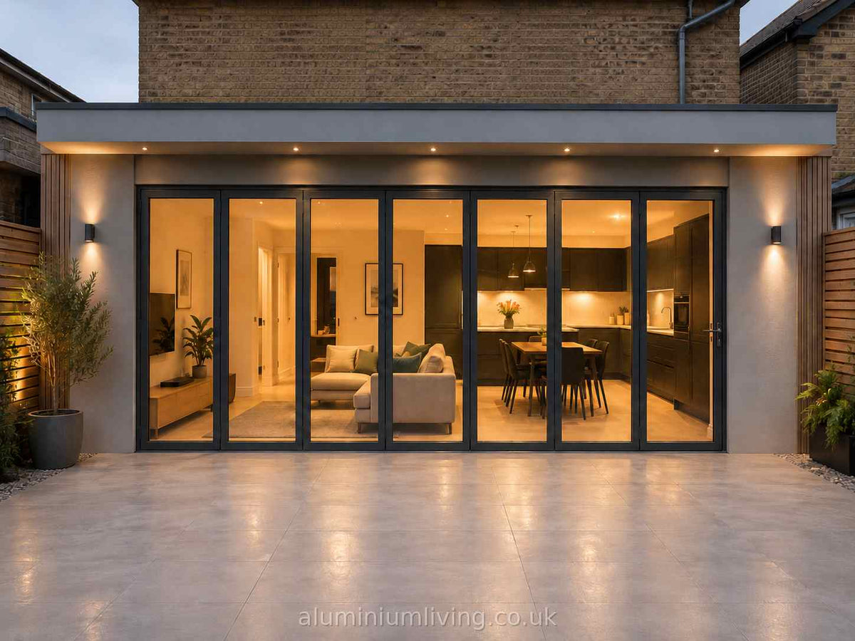 6 Panel Anthracite Grey Aluminium Bifold Door-thumbmail-1