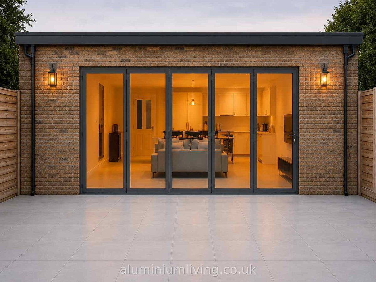 5 Panel Anthracite Grey Aluminium Bifold Door-thumbmail-1