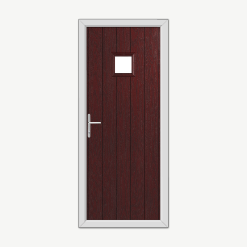 Brampton Burgundy Composite Door image 0