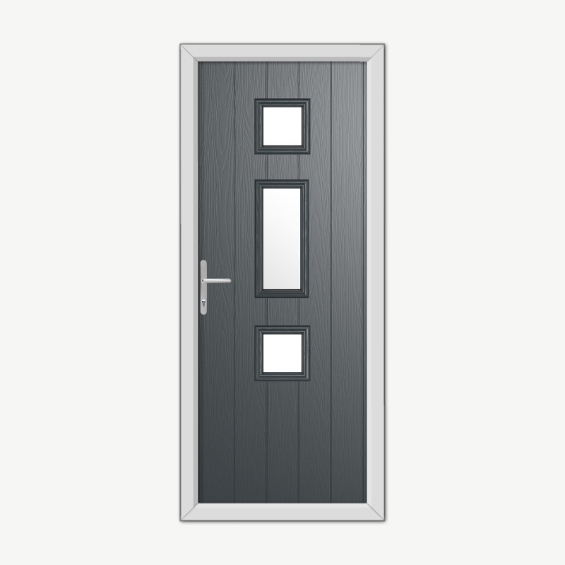 York Anthracite Grey Composite Door image 0