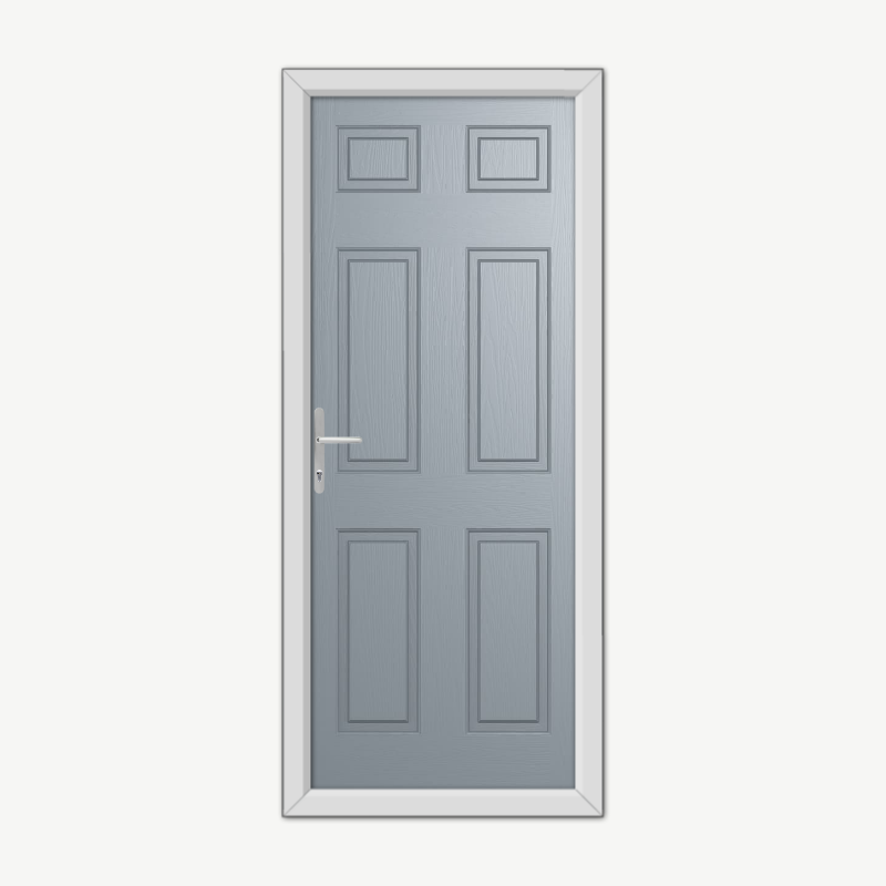 Middleton Solid Silver Composite Door image 0