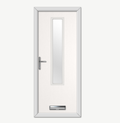Abercorn White Composite Door image 0