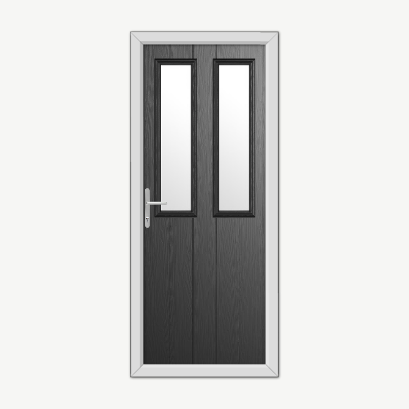 Wellington Black Composite Door image 0