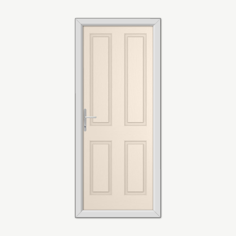 Whitmore Solid Cream Composite Door image 0