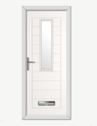 Westminster White Composite Door image 0