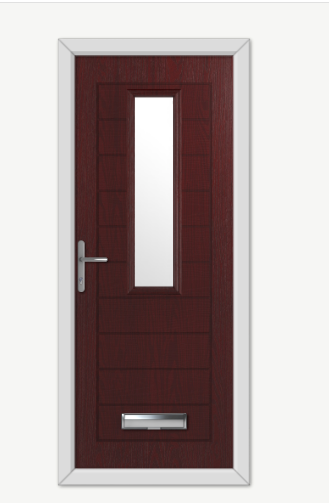 Westminster Rosewood Composite Door image 0