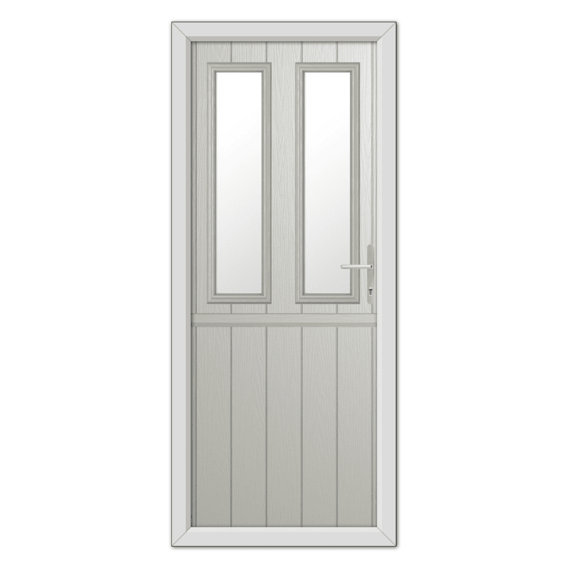 Agate Grey Wellington Stable Composite Door 48mm Timber Core image 0