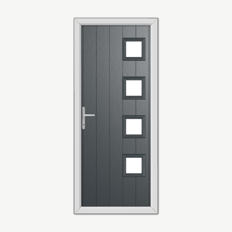 Sussex Anthracite Grey Composite Door image 0