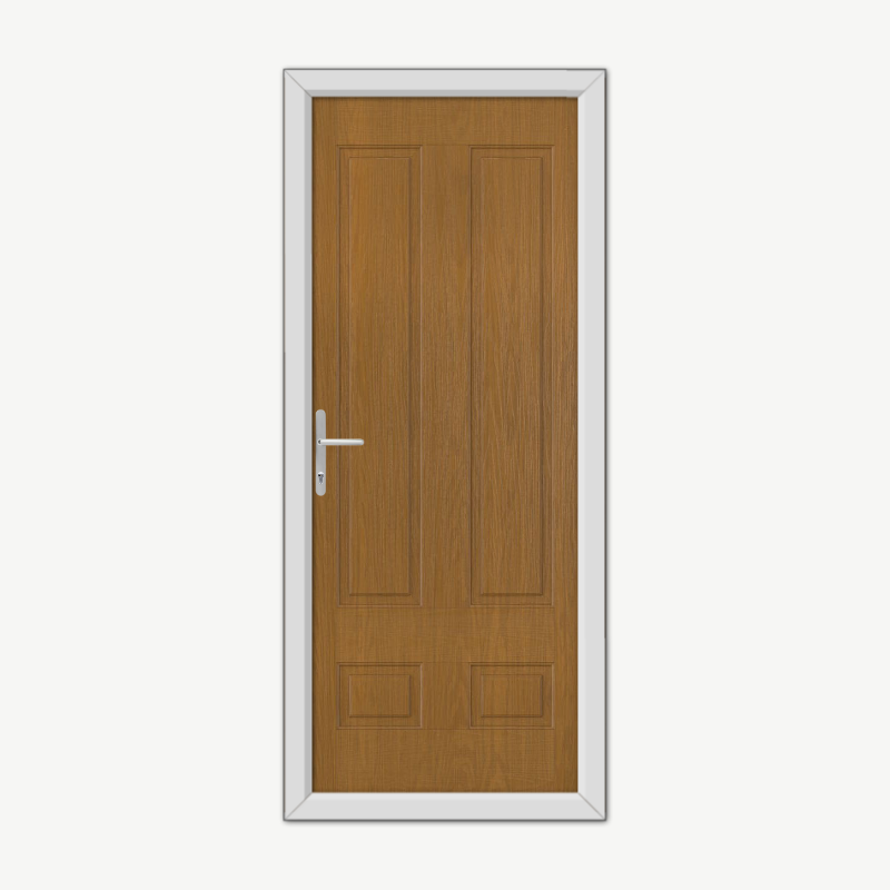Aston Solid Oak Composite Door image 0