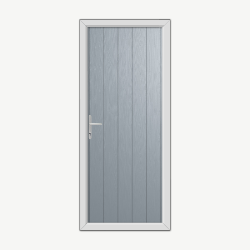 Norfolk Solid Pebble Composite Door image 0