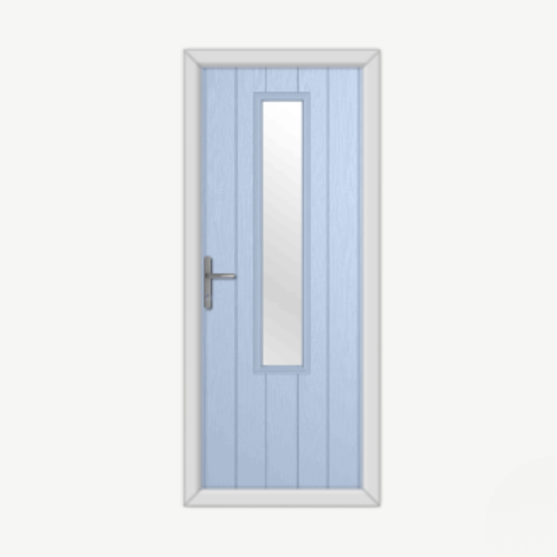 Abercorn Duck Egg Blue Composite Door image 0