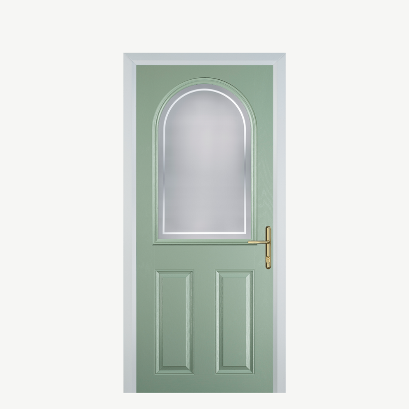 Door E 2 Panel 1 Arch Chartwell Green Enfield image 0