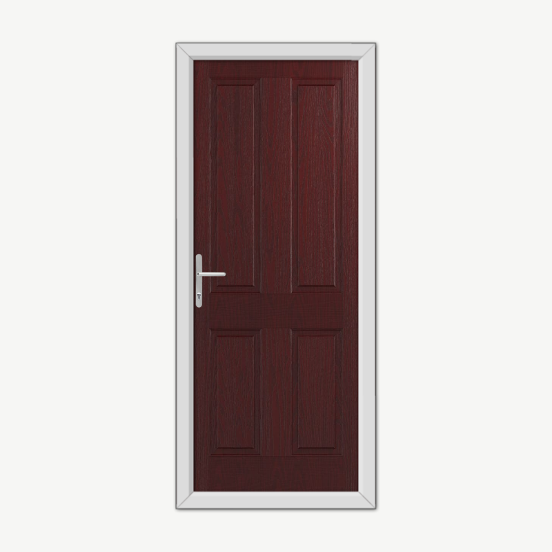 Whitmore Solid Rosewood Composite Door image 0