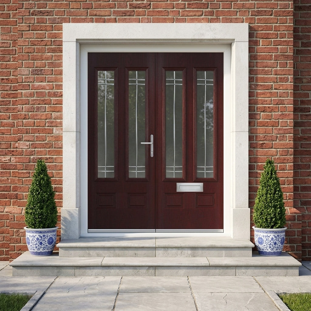 Composite French Door — UK Residential Entrance | Generated by Modelize