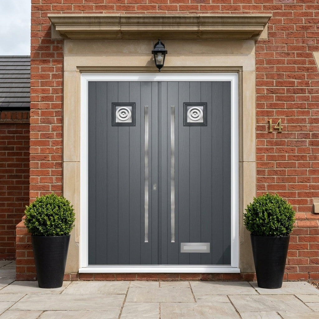 Composite French Door — UK Residential Entrance | Generated by Modelize