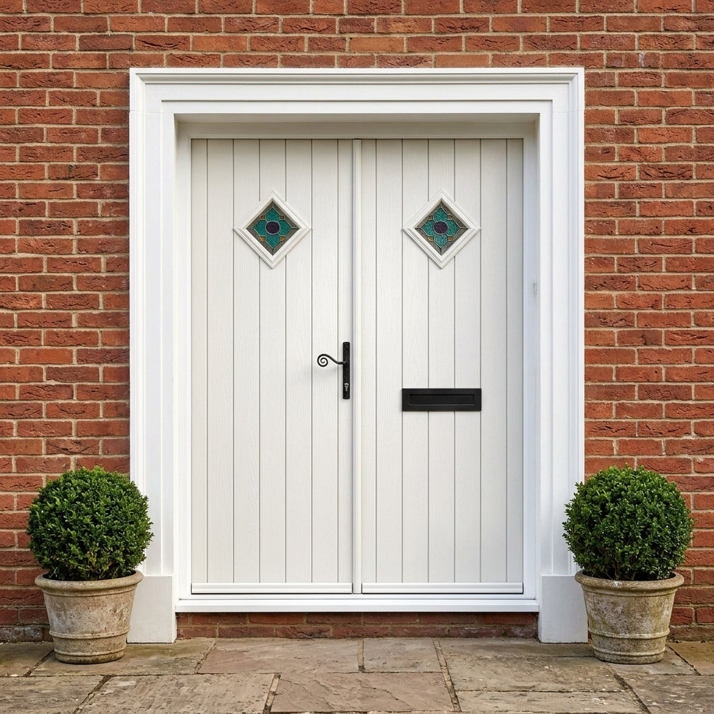 Composite French Door — UK Residential Entrance | Generated by Modelize